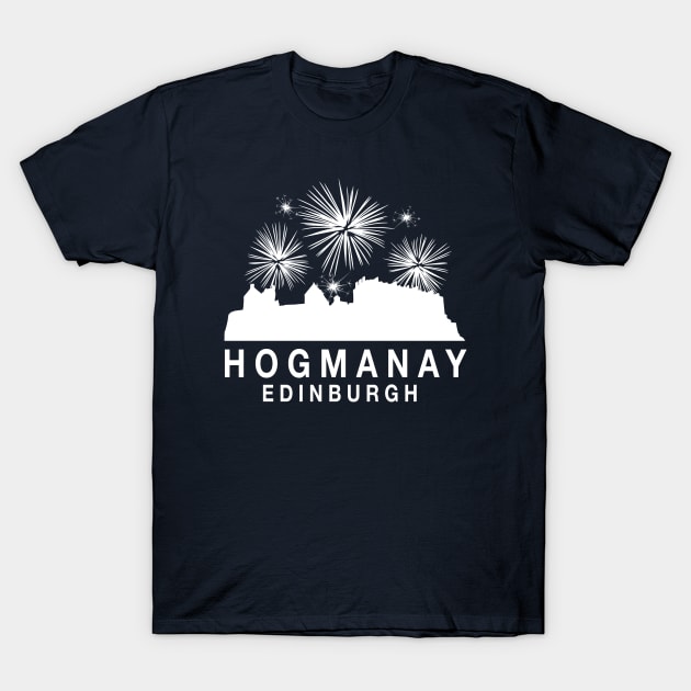 Hogmanay Edinburgh T-Shirt by TCP